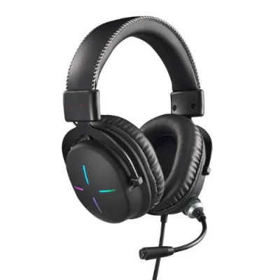 ACER Nitro Headset II NHW200 Cuffie Gaming Over-Ear con Microfono Omnidirezionale Luci RGB 1 x Jack 3.5mm Nero