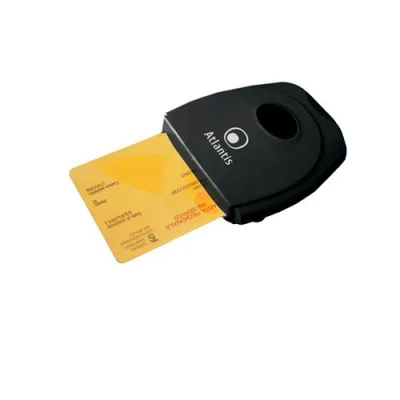 Atlantis Land Card Reader per Smart Card per Home Banking