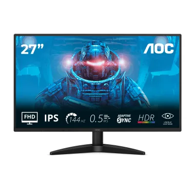 MON 27IPS FHD HDMI DP 0,5 AOC 27B36X 144HZ GAMING