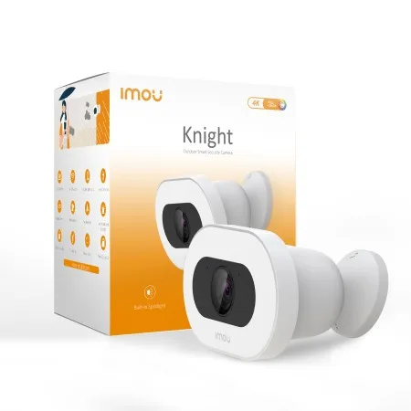 CAMERA BULLET KNIGHT 8MP 4K FC IMOU 2.8MM/IR30/IP66/16X/WIFI/MSD/MIC