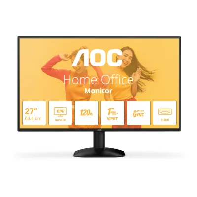 MON 27IPS QHD HDMI DP 120HZ AOC Q27E4CV 120HZ 300CD