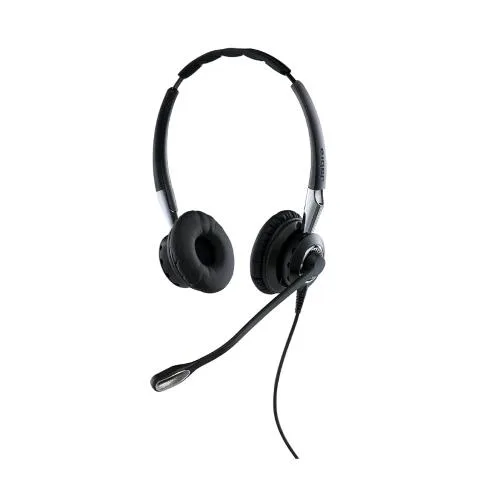 Jabra Biz 2400 II Duo Cuffie con Microfono Uc Braccetto Flex Micro 82 e-STD Nero