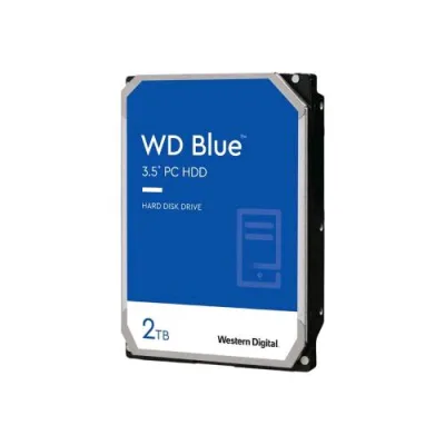 Western Digital Blue HDD 2.000GB SATA III 3.5" Buffer 64MB 5.400 RPM
