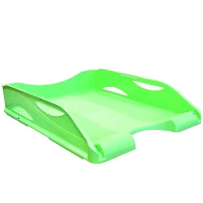 ARDA Keepcolour Portacorrispondenza in Plastica 335 x 260 x 67 mm Sovrapponibile Verde Pastello