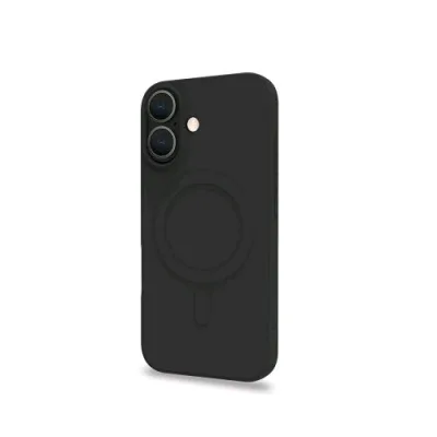 Celly Apple iPHONE 16 Cover in Morbido Tpu Compatibile Magsafe Nero