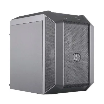 Cooler Master Mastercase H10 Mini Tower Mini Itx 2XUSB3.2 1XVENTOLA 200mm RGB Maniglia Incorporata Black Grey