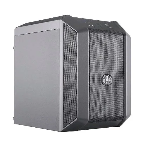 Cooler Master Mastercase H10 Mini Tower Mini Itx 2XUSB3.2 1XVENTOLA 200mm RGB Maniglia Incorporata Black Grey