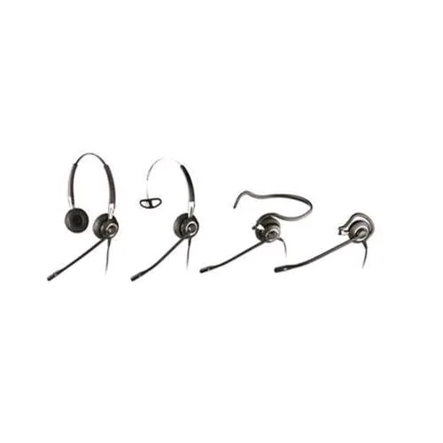Jabra Biz 2400 II QD Mono NC 3-in-1 Cuffie con Microfono Braccetto Flex Micro 82 e-STD Cavo Kevlar Nero