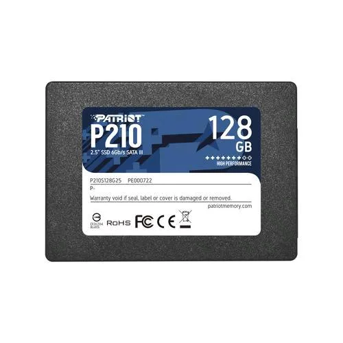 Patriot P210 SSD 128GB SATA III 2.5"