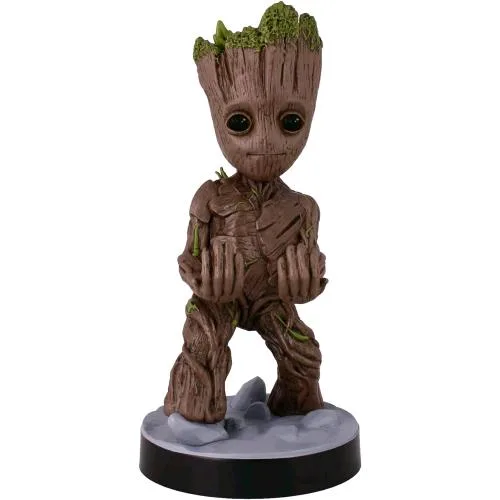 Exquisite Gaming Toddler Baby Groot Cable Guy Supporto da Tavolo per Smartphone e Controller