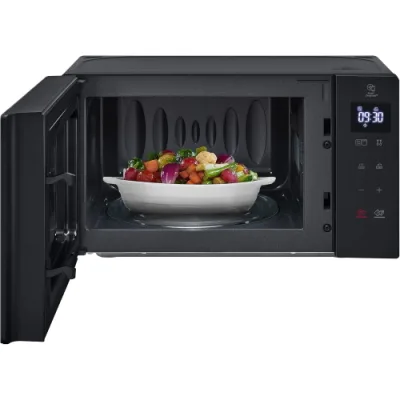 LG MH6032GAS Forno a Microonde 20 l con Grill al Quarzo 700 W Programmi Automatici Scongelamento Rapido Defrost Nero