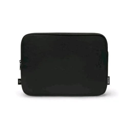 Dicota Sleeve One Custodia per Notebook da 14.1" in Pet con Cerniera Nero
