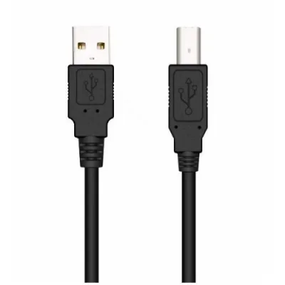 Nilox Cavo Prolunga da USB-A 2.0 Maschio a USB-B 2.0 Maschio 3 m Nero