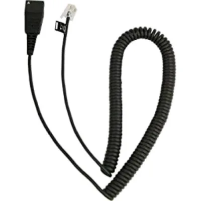 Jabra Cavo QD Spiralato P6-2.0 M Nero