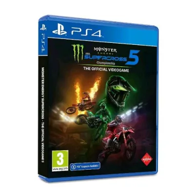 Milestone PS4 Monster Energy Supercross 5 Championship