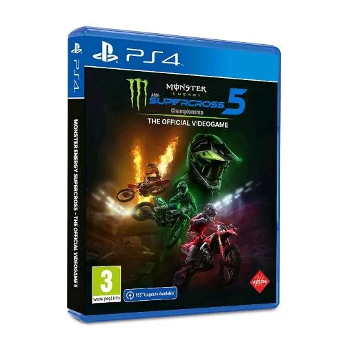 Milestone PS4 Monster Energy Supercross 5 Championship
