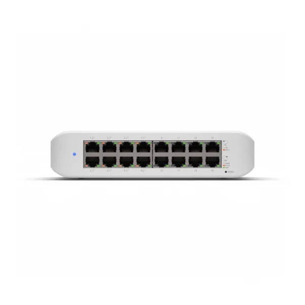 SWITCH 16P GIGABIT POE UBIQUITI 16P RJ45 GBE DI CUI 8P POE+