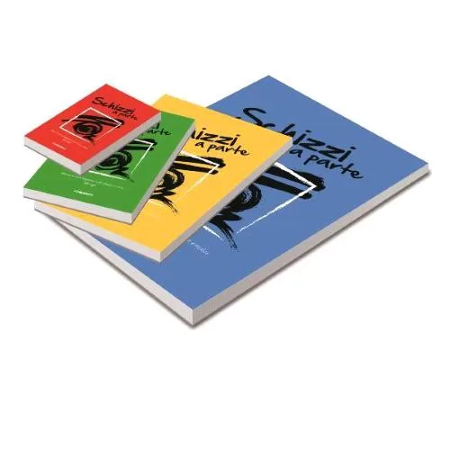 Blasetti Schizzi a Parte Blocco da Disegno 148X210 mm A5 150 Fogli Lisci Colori Assortiti Conf 5 Pz.