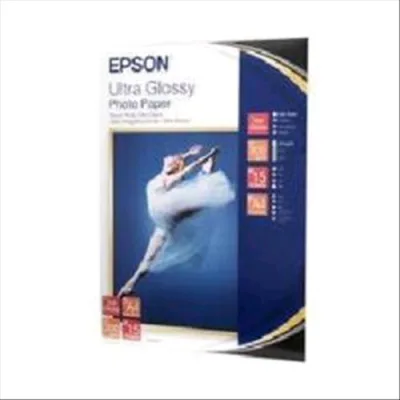 Epson C13S041927 Carta Fotografica Formato A4 300g/M2 Conf 15 Fogli Colore Bianco Lucido
