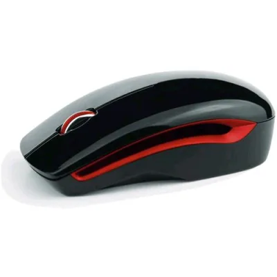 Atlantis Land M7061-G Mouse Wireless Ottico 1200 DPI 3 Tasti Nero