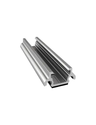 Profilo staffa FIX in alluminio 120mm per lamiera grecata fissaggio fotovoltaico - FIXPRT2038