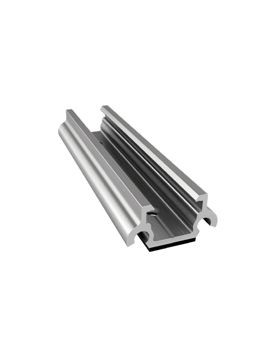 Profilo staffa FIX in alluminio 120mm per lamiera grecata fissaggio fotovoltaico - FIXPRT2038