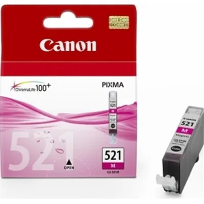 Canon Cli-521M Serbatoio Magenta per Pixma MP540-MP620-MP630-MP980-iP3600-iP4600-MX860 (2935B001)