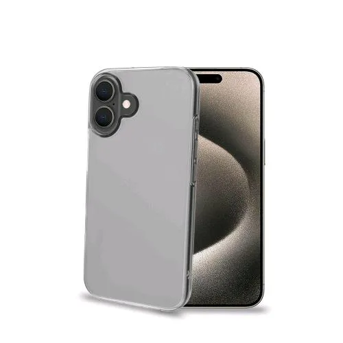 Celly Apple iPHONE 16 Cover in Tpu Trasparente