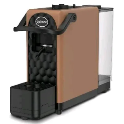 Didiesse Darkside Macchina da Caffe'' a Cialde 650W Serbatoio 1.3 l Nero Bronzo