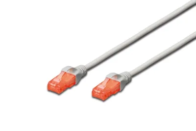 Digitus Cavo Patch U/UTP CAT.6 Lshf 0.25 M Grigio