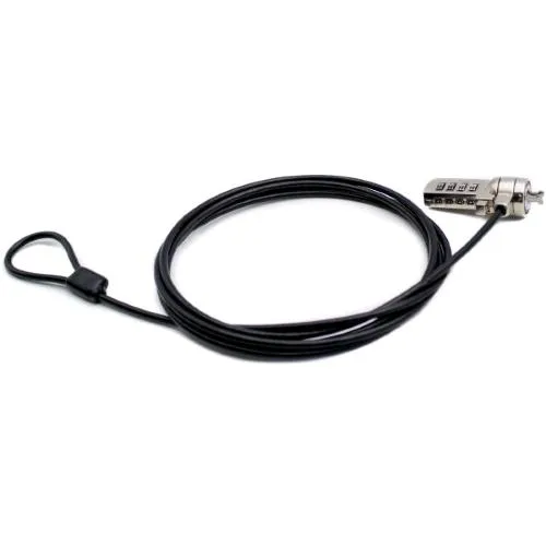 Nilox Cavo Sicurezza con Lucchetto a Combinazione Diametro Cavo 4mm Lunghezza 1.8 m