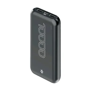 Celly Powerbank Energy 10.000mAh 10 W 2 x USB-A 1 x Micro USB USB-C Nero
