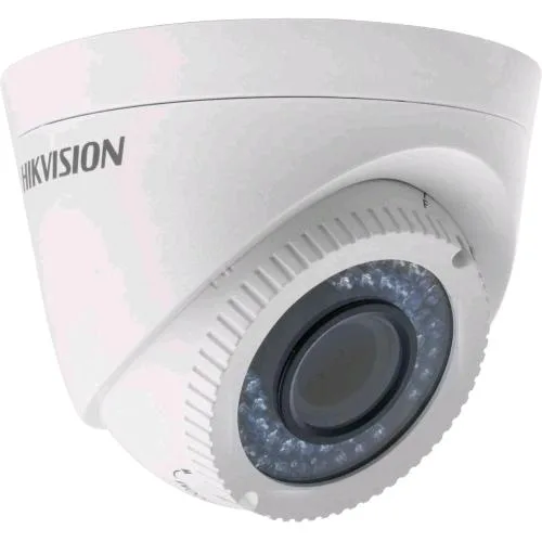 Hikvision DS-2CE56D0T-VFIR3E Telecamera di Sorveglianza Turret da 2 Megapixel Varifocale da 2,8 mm a 12 mm IP67 Illuminazione fino a 40 M