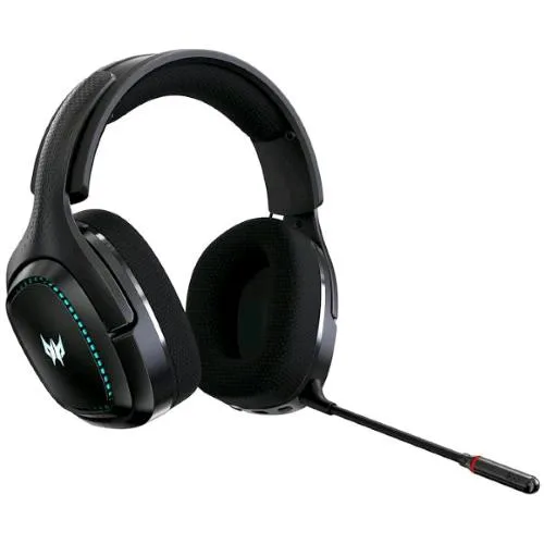 ACER Predator Galea 550 Cuffie Gaming con Microfono Wireless Bluetooth + RF 2.4GHz Noise Cancelling USB-C Nero