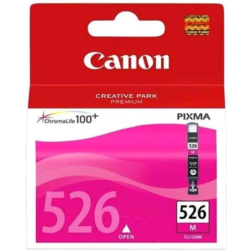 Canon Cli-526M Cartuccia Magenta per Pixma MG5150-5250-6150-8150-IP4850 (4542B001)
