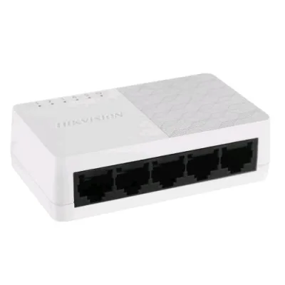 Hikvision DS-3E0105D-O Switch 5 Porte L2 Unmanaged 10/100M RJ45 Desktop