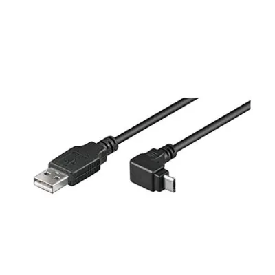 Nilox Cavo USB A/Micro USB B 90° 1.8m Bulk Nero