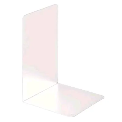 Plastidea Reggilibri a L in Metallo 125X125X195 mm Bianco