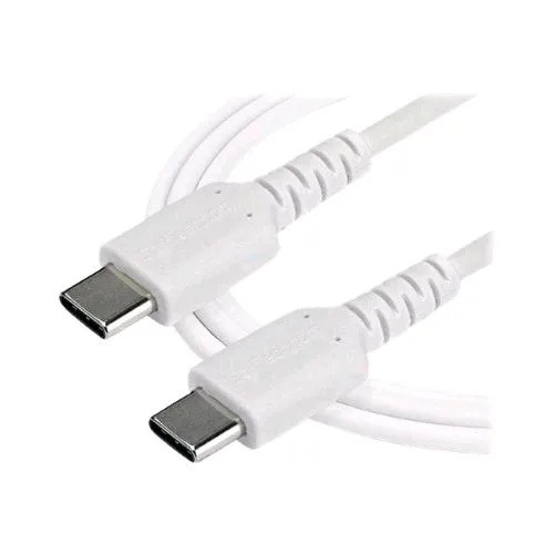 Startech Cavo Ricarica USB-C Maschio/Maschio Thunderbolt 3 USB 2.0 1 m Bianco
