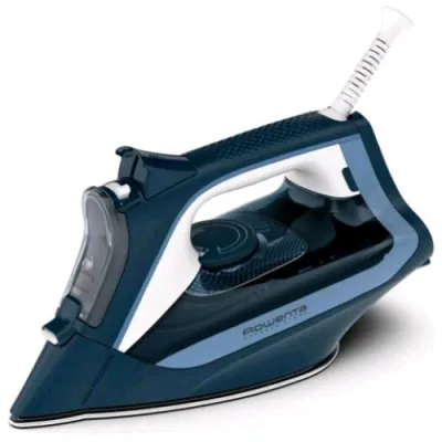 Rowenta DW4308 Ferro da Stiro a Vapore 2500W 0.25 l Piastra in Acciaio Antigraffio Blu