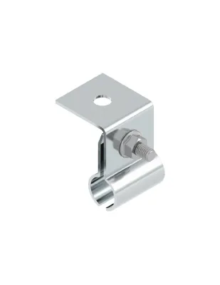 Staffa Inox per lamiera aggraffata tonda - STG0055GO