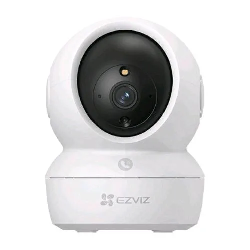 Ezviz H6C G14K Telecamera IP di Sorveglianza Motorizzata da Interno 4K 8MP Wi-Fi Dual Band 2.4/5GHz Vision Grade 360 Bianco