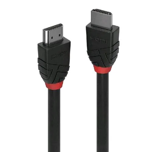 Lindy 36472 Cavo HDMI 4K High Speed Black Line 2 m Black