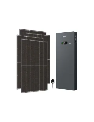 Kit fotovoltaico All in one trifase 5460W inverter 5kW accumulo 15.36kWh Zucchetti