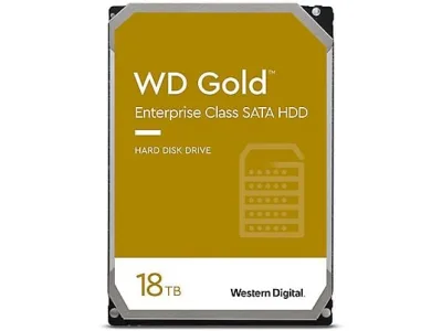 Western Digital Gold HDD 18TB SATA III 3.5" 7.200 RPM