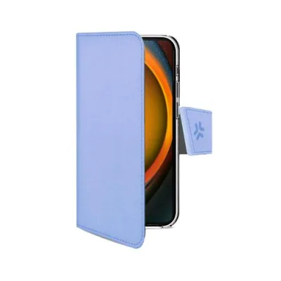 Celly Apple iPHONE 16 Custodia a Portafoglio con Chiusura Orizzontale Flap Magnetico Tasche Interne Portadocumenti Funzione Stand Blu