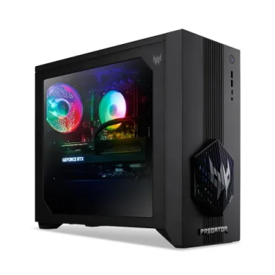 ACER Predator Orion 3000 PO3-665_H810 Tower Intel Core Ultra 7 265F RAM 32GB-SSD 2TB NVMe-Nvidia Geforce RTX 5070 12GB-Wi-Fi 7 + Gigabit LAN-Win 11 Home Nero (DG.E4TET.00M)