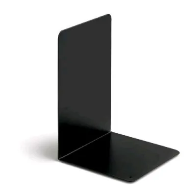 Plastidea Reggilibri in Metallo 125X125X195 mm Nero