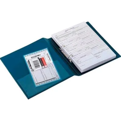 Sei Rota Stelvio Raccoglitore 2 Anelli Tondi 25mm in Colpan 220X300MM A4 Dorso 4cm Col. Blu