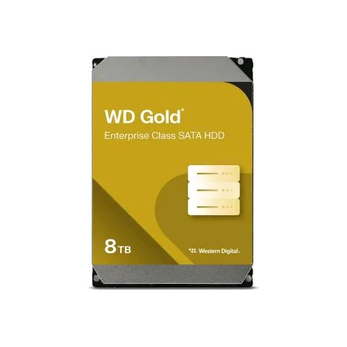 Western Digital Gold HDD Interno 8 TB Interfaccia SATA III Formato 3.5" 7.200 RPM